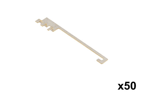 2400-2500 MHz, 1.74 dBi, Stamped Metal AP/Router Embedded Antenna-50 Pack