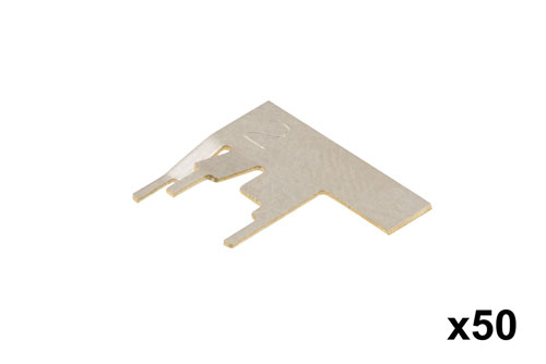5900- 7125 MHz, 3 dBi, Stamped Metal AP/Router Embedded Antenna-50 Pack