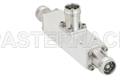 Low PIM 30 dB 4.3-10 Unequal Tapper From 350 MHz to 5.85 GHz Rated to 300 Watts