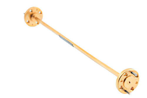 WR-6 Straight Waveguide Section 6 Inch Length, UG-387/U-Mod Round Cover Flange from 110 GHz to 170 GHz