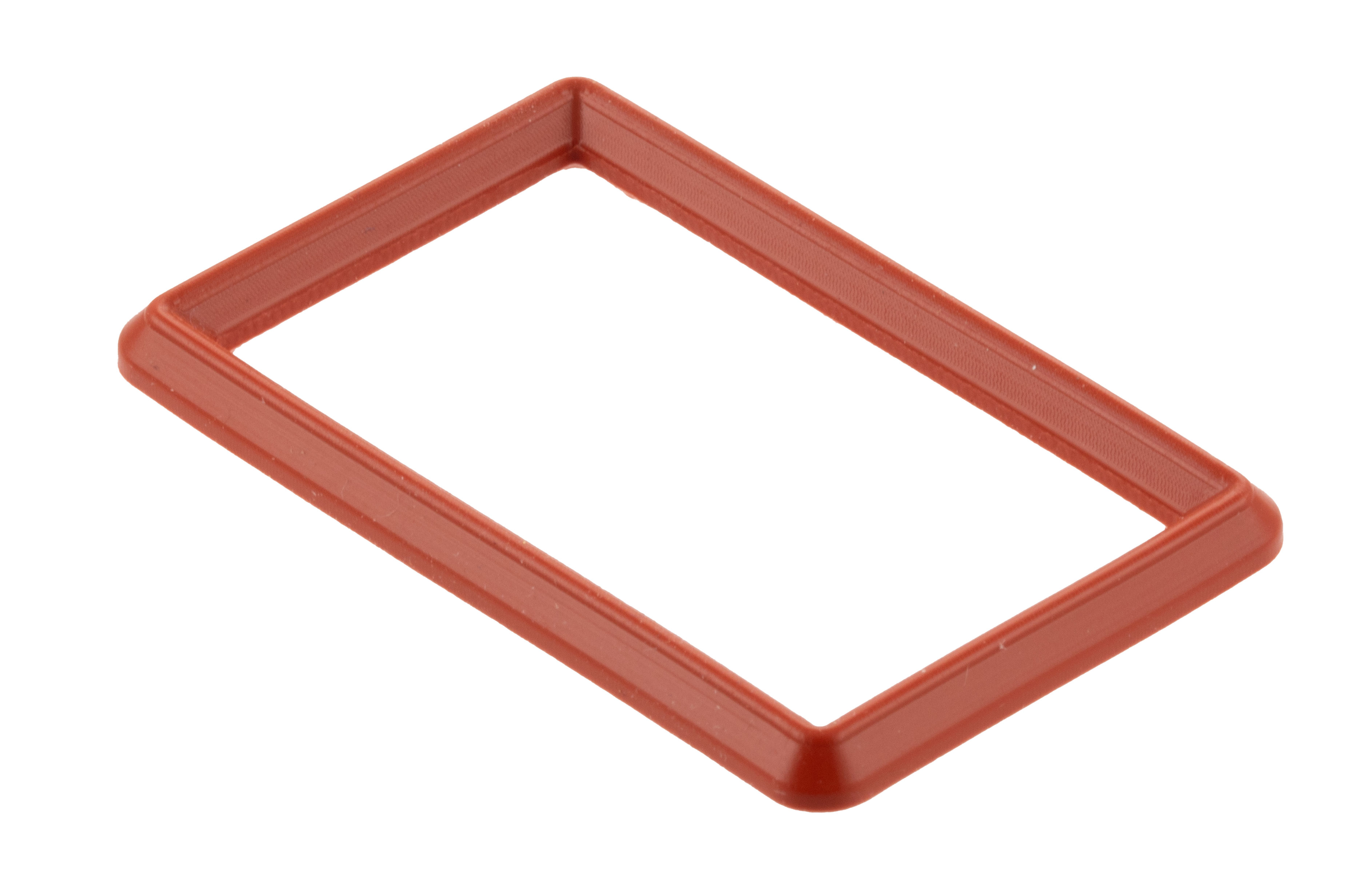 WR-159 Waveguide Gasket For CPR-159G Flange, Non-Conductive Silicone Elastomer