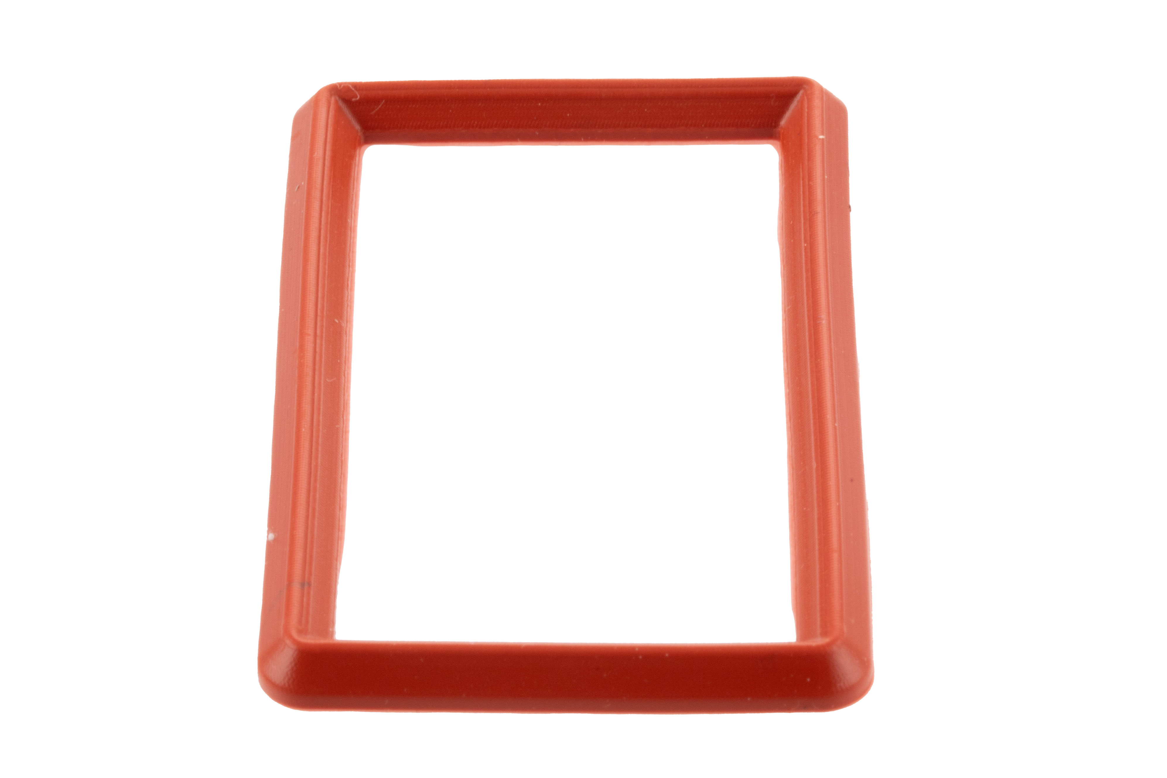 WR-187 Waveguide Gasket For CPR-187G Flange, Non-Conductive Silicone Elastomer