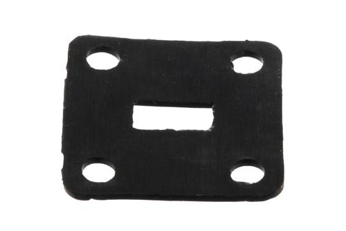 WR-28 Waveguide Gasket For UG-599/U Square Cover Flanges, Conductive Silicone Elastomer