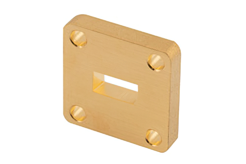 WR-34 Waveguide Shim, UG-Cover Square flange, 4mm Copper