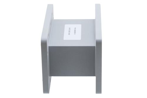 WR-430 Straight Waveguide Section 4 Inch Length, UG Cover and Grooved Flanges from 1.72 GHz to 2.61 GHz