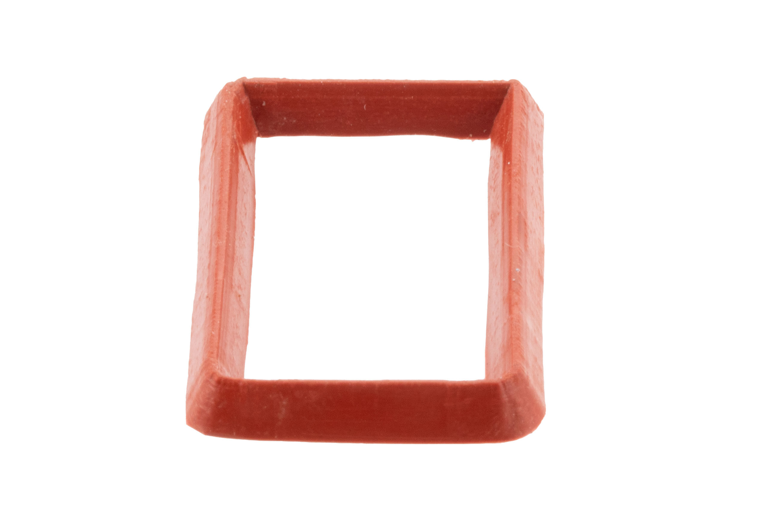 WR-90 Waveguide Gasket For CPR-90G Flange, Non-Conductive Silicone Elastomer