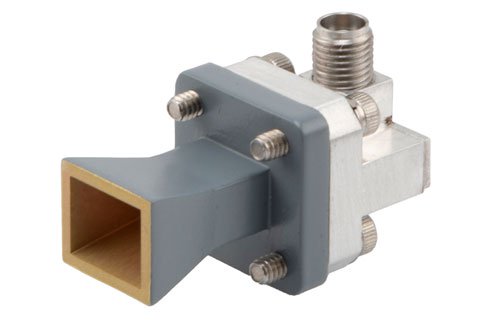 WR-28 Standard Gain Horn with 10 dBi gain, 2.92mm Female connector