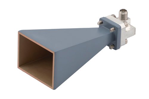 WR-28 Standard Gain Horn with 20 dBi gain, 2.92mm Female connector