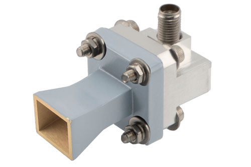 WR-34 Standard Gain Horn with 10 dBi gain, 2.92mm Female connector