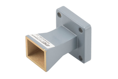 WR-34 Standard Gain Horn Antenna Operating From 22 GHz to 33 GHz, 10 dBi Nominal Gain, UG-1530/U Flange