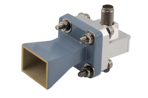 WR-42 Standard Gain Horn with 10 dBi gain, 2.92mm Female connector
