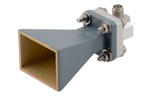 WR-42 Standard Gain Horn with 15 dBi gain, SMA Female connector