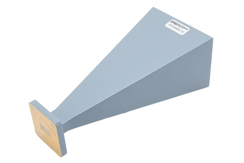 WR-51 Waveguide Antenna, 15 GHz to 22 GHz Frequency Range, 20 dBi Gain,