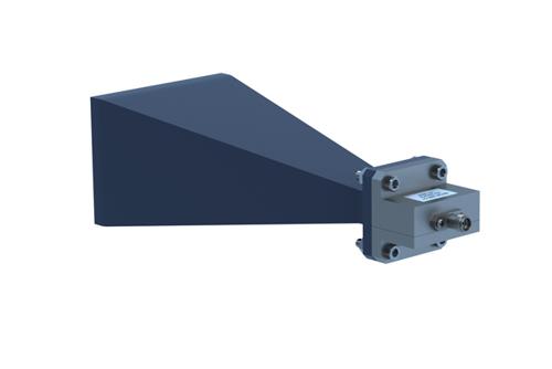 WR-51 Standard Gain Horn with 20 dBi gain, End Launch SMA Female connector