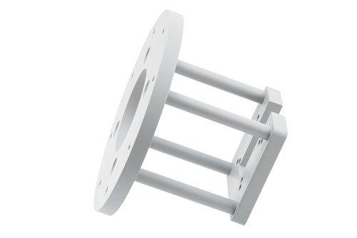 Standard Gain Horn Cage Style Antenna Mount, Waveguide Size WR90 or 62, IEC R100 or R140