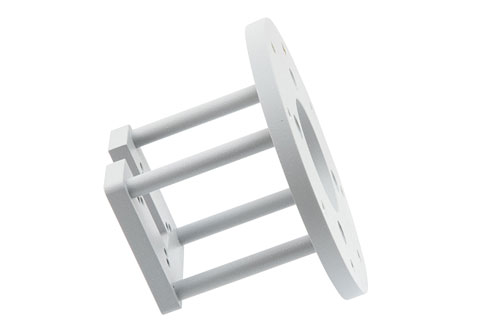 Standard Gain Horn Cage Style Antenna Mount, Waveguide Size WR90 or 62, IEC R100 or R140