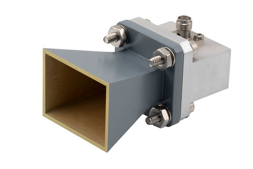 WR-62 Standard Gain Horn with 10 dBi gain, SMA Female connector