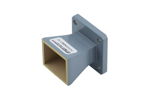 WR-62 Waveguide Antenna, 12.4 GHz to 18 GHz Frequency Range, 10 dBi Gain,