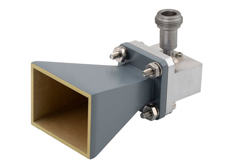 WR-62 Standard Gain Horn with 15 dBi gain, N Female connector