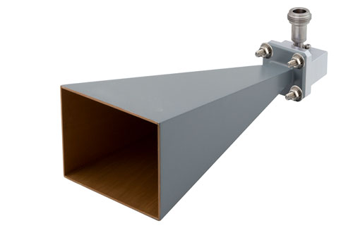 WR-62 Standard Gain Horn with 20 dBi gain, N Female connector