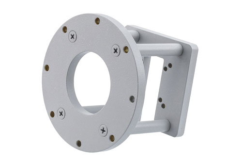 Standard Gain Horn Cage Style Antenna Mount, Waveguide Sizes WR112 or 75, IEC R84 or 120