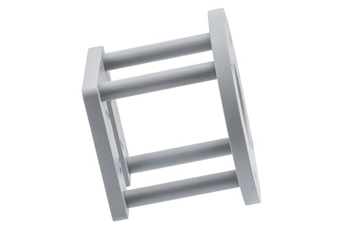 Standard Gain Horn Cage Style Antenna Mount, Waveguide Sizes WR112 or 75, IEC R84 or 120