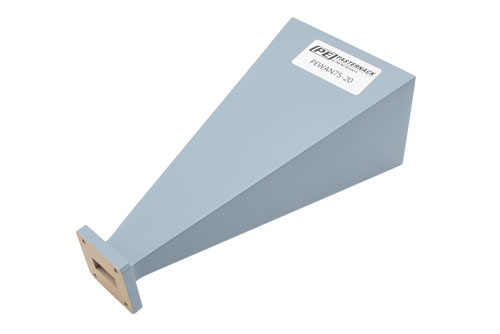 WR-75 Waveguide Antenna, 10 GHz to 15 GHz Frequency Range, 20 dBi Gain,