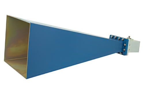WR-284 Waveguide Standard Gain Horn Antenna Operating From 2.6 GHz to 3.95 GHz With a Nominal 15 dB Gain SMA Female Input