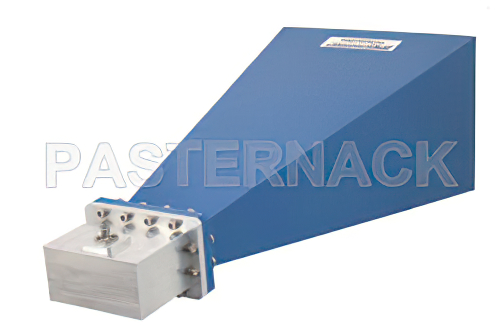 WR-284 Waveguide Standard Gain Horn Antenna Operating From 2.6 GHz to 3.95 GHz With a Nominal 15 dB Gain SMA Female Input