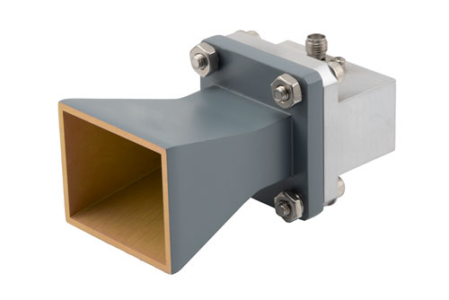 WR-102 Standard Gain Horn with 10 dBi gain, SMA Female connector