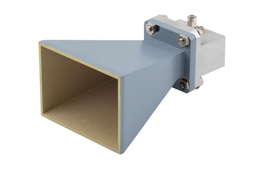 WR-102 Standard Gain Horn with 15 dBi gain, SMA Male connector