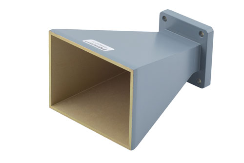 WR-102 Waveguide Antenna, 7 GHz to 11 GHz Frequency Range, 15 dBi Gain,