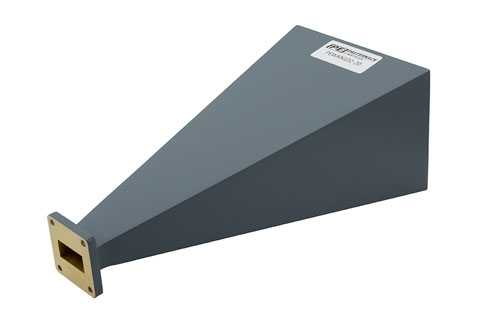 WR-102 Waveguide Antenna, 7 GHz to 11 GHz Frequency Range, 20 dBi Gain,