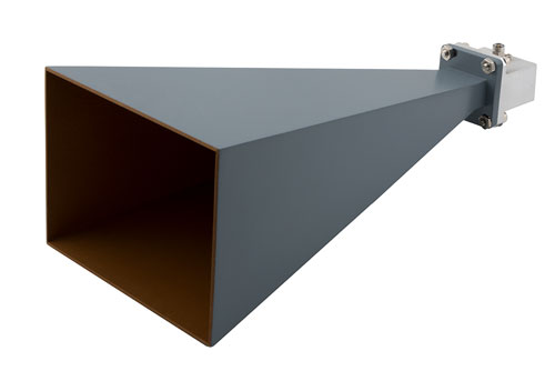 WR-102 Standard Gain Horn with 20 dBi gain, SMA Male connector