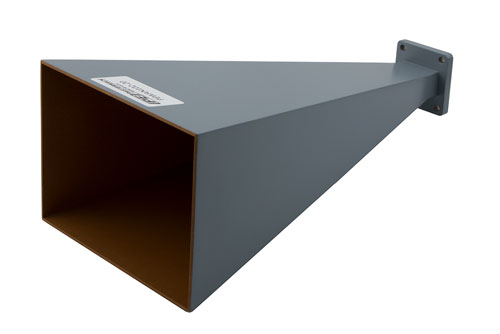 WR-102 Waveguide Antenna, 7 GHz to 11 GHz Frequency Range, 20 dBi Gain,