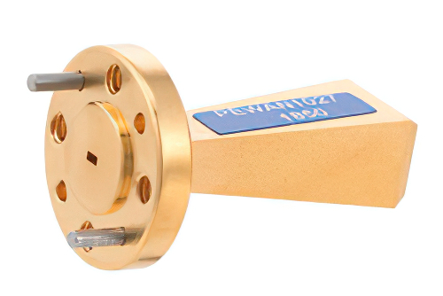 WR-6 Waveguide Standard Gain Horn Antenna Operating from 110 GHz to 170 GHz with a Nominal 20 dBi Gain with UG-387/U-Mod Round Cover Flange