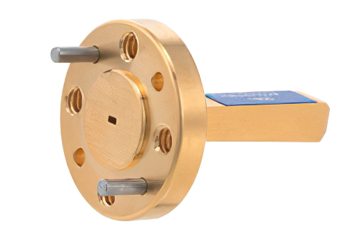 WR-5 Waveguide Standard Gain Horn Antenna Operating from 140 GHz to 220 GHz with a Nominal 10 dBi Gain with UG-387/U-Mod Round Cover Flange