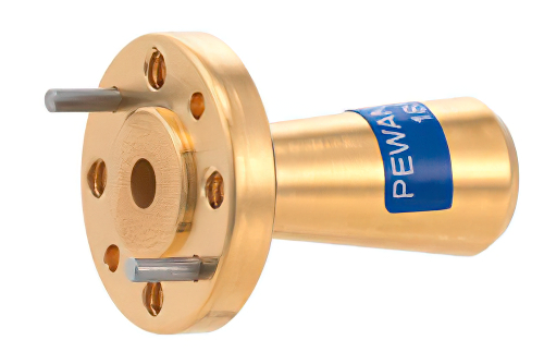 WR-12 Waveguide Conical Gain Horn Antenna Operating from 68 GHz to 77 GHz with a Nominal 15 dBi Gain with UG-387/U Round Cover Flange