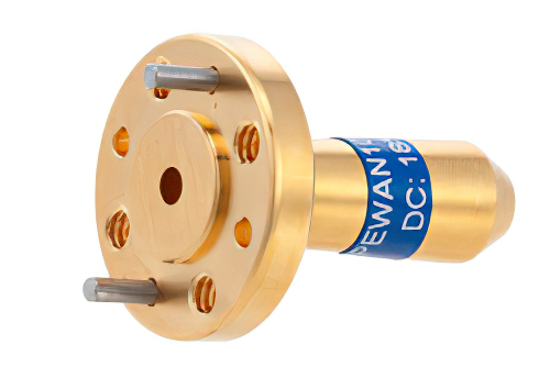 WR-10 Waveguide Conical Gain Horn Antenna Operating from 87 GHz to 100 GHz with a Nominal 10 dBi Gain with UG-387/U Round Cover Flange