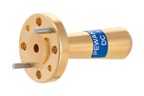 WR-10 Waveguide Conical Gain Horn Antenna Operating from 87 GHz to 100 GHz with a Nominal 15 dBi Gain with UG-387/U Round Cover Flange