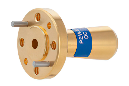 WR-10 Waveguide Conical Gain Horn Antenna Operating from 77 GHz to 87 GHz with a Nominal 15 dBi Gain with UG-387/U Round Cover Flange