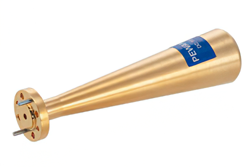 WR 8 Waveguide Conical Gain Horn Antenna Operating From 100 GHz To 112 
