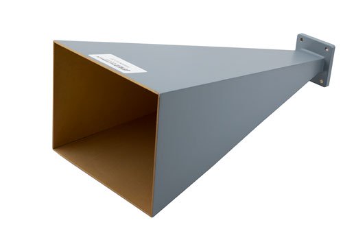 WR-112 Waveguide Antenna, 7.05 GHz to 10 GHz Frequency Range, 20 dBi Gain,