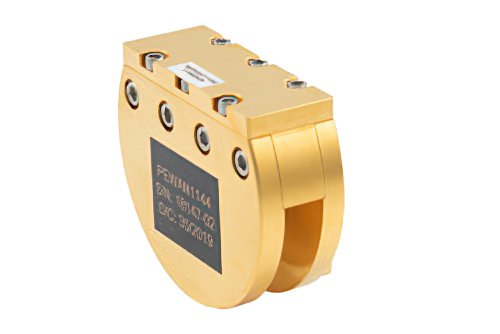 WR-28 Waveguide Sector Antenna Operating from 30 GHz to 40 GHz with a Nominal 0 dBi Gain with UG-599/U-Mod Square Cover Flange