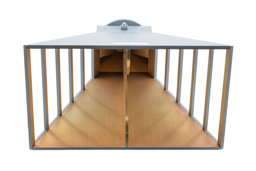 Broadband Gain Horn Antenna,  0.8 GHz to 8 GHz 10 dBi Gain, SMA Female Connector