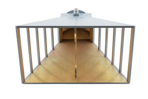 Broadband Gain Horn Antenna,  0.8 GHz to 8 GHz 10 dBi Gain, N Type Female Connector