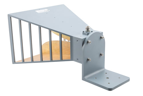 Broadband Gain Horn Antenna,  1 GHz to4  GHz 10 dBi Gain, N Type Female Connector