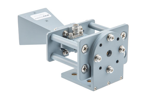 Broadband Gain Horn Antenna, 18 GHz to 50 GHz 15 dBi Gain, 2.4mm Female Connector