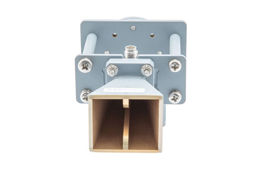 Broadband Gain Horn Antenna, 18 GHz to 50 GHz 15 dBi Gain, 2.4mm Female Connector