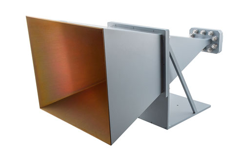 Broadband Gain Horn Antenna, 4 GHz to 8 GHz 20 dBi Gain, SMA Female Connector